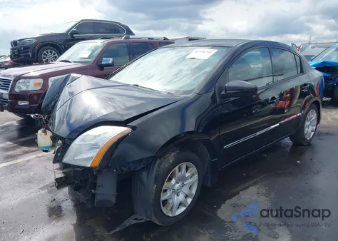 2012 Nissan Sentra 2.0 S from USA, damaged, VIN 3N1AB6APXCL780886